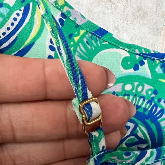 Lilly Pulitzer Silk Bamboo Skye Camisole Tank Top Womens XS - Picture 6 of 9